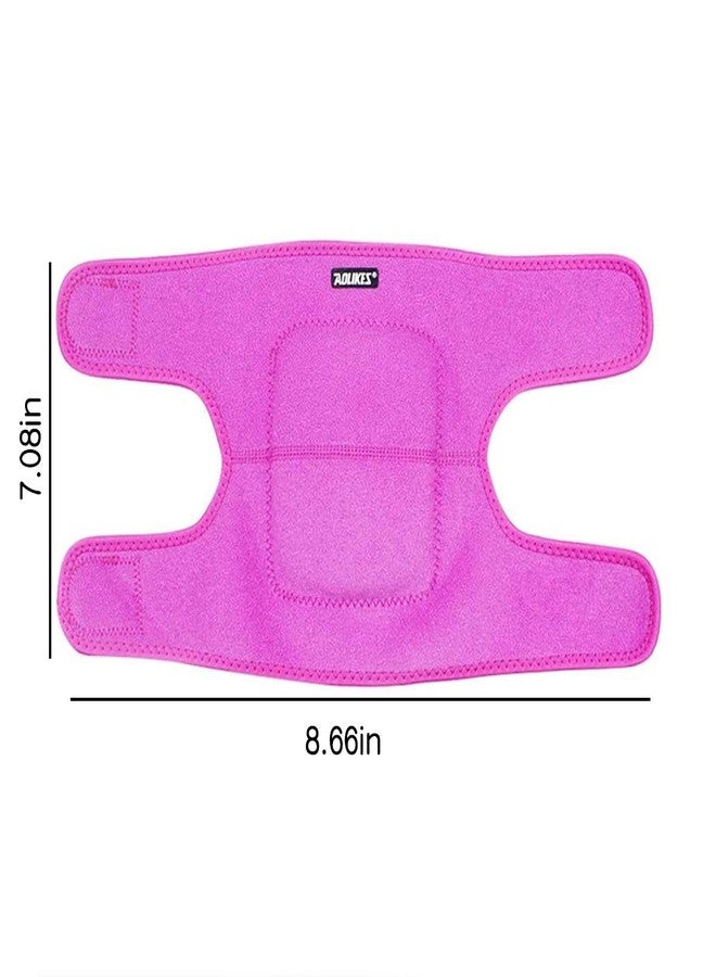 JUMISEE (2PCS Kids Adjustable Knee Pad, Anti-Slip Padded Sponge Knee Brace Breathable Flexible Elastic Knee Support for Football Volleyball Dance Skating Basketball Sports - Image 3