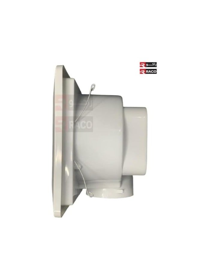 RACO RACO Ceiling Mounted Exhaust Fan - Ceiling Exhaust Fan - Kitchen Bathroom Extractor Exhaust Fan, Powerful High-Power, Low-Noise Ceiling-type Ultra-thin Silent Fan Suitable (8 INCH)  - Image 2