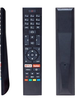 Original Rc 43157 CT-8557 Netflix-Youtube Play Button LCD-LED TV Remote Control Black Without Text