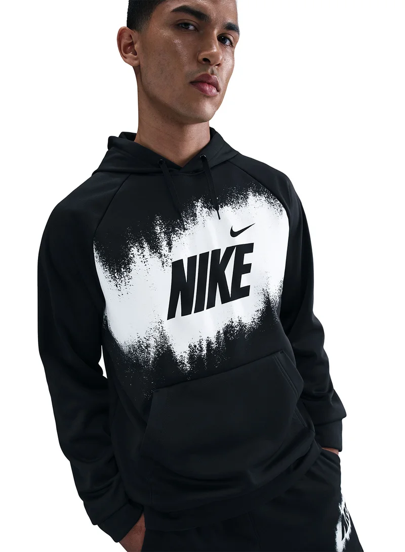 Nike Therma-Fit Graphic Fleece Pullover Hoodie