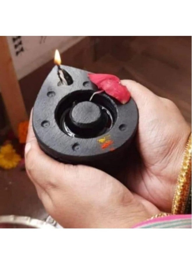 MYNAKSHA دييا/مصباح زيت/أغال فيلاكو من حجر الجرانيت MYNAKSHA لتزيين ديوالي وزينة نافراتري، 3.5 بوصة - Image 1