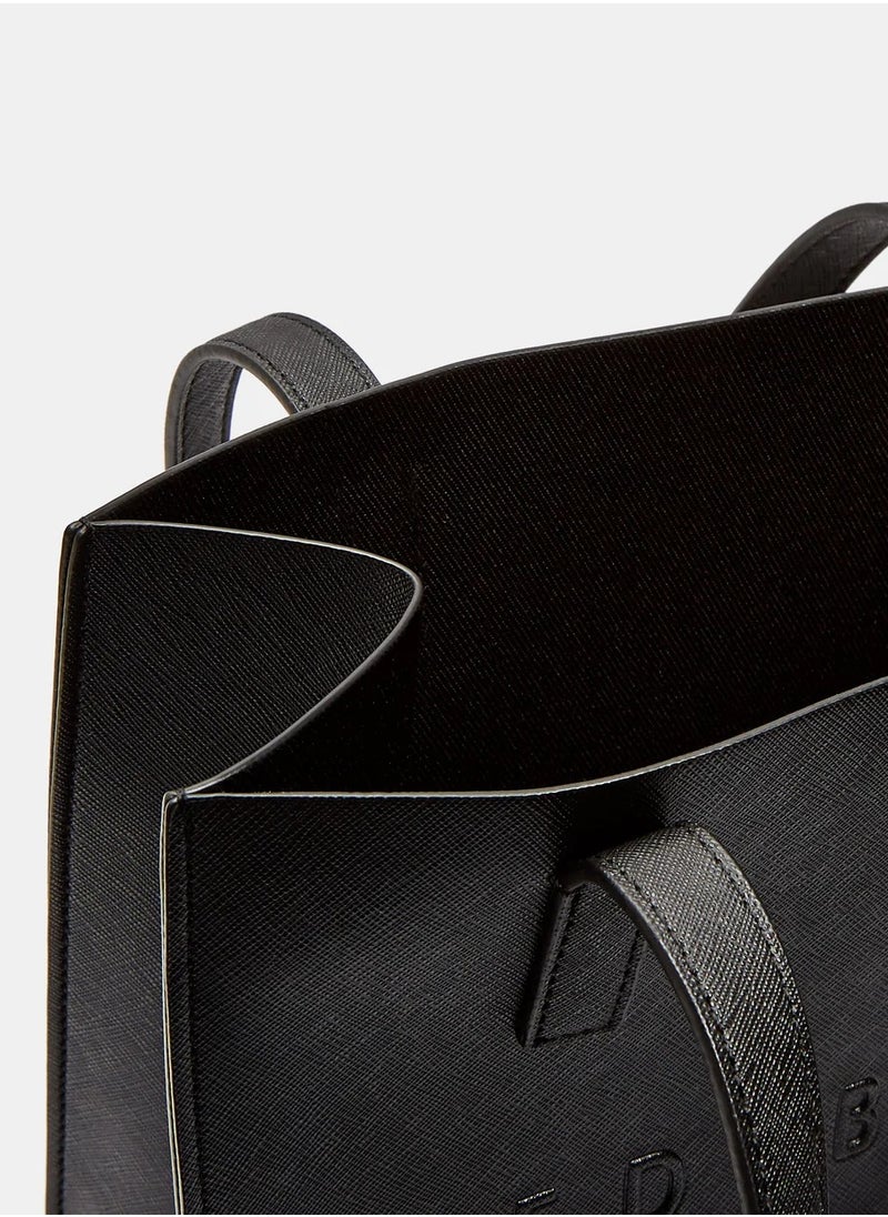 Ted Baker - Baker Seacon Icon Small Women'S Bag, Tote Bag For Women, Handbag, Shoulder Bag Black Classic - Image 1