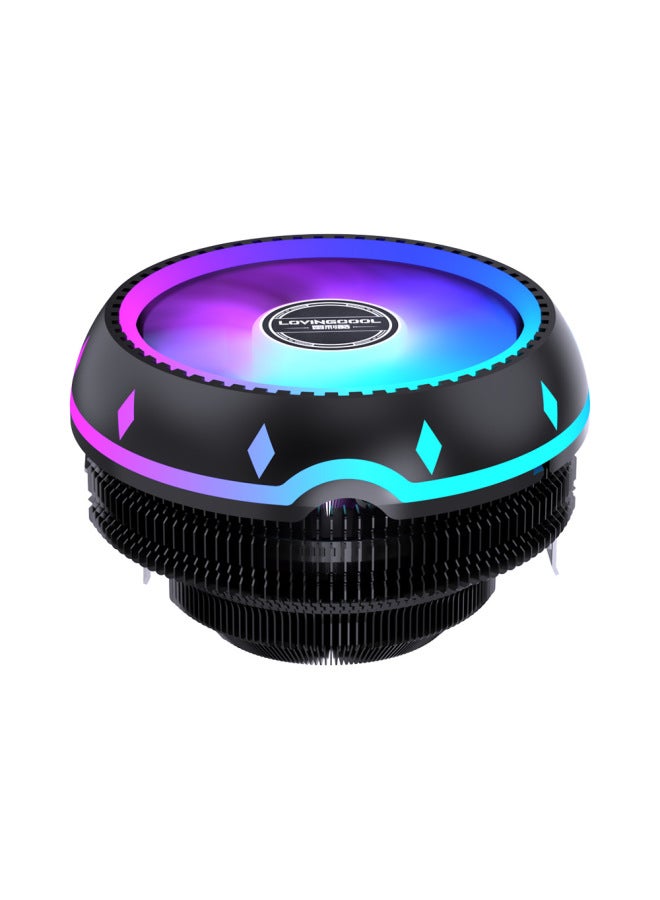 LOVINGCOOL Desktop Pc Cpu Air Cooler Ufo Fan With Colored Silent Rgb Gaming Cooler - Image 4