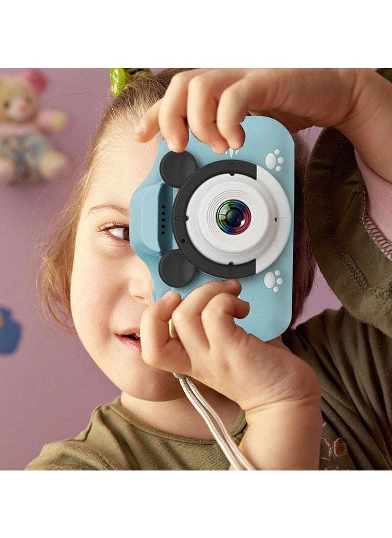 Oteeto Oteeto OKC01 Kids Digital Camera With 2.0 Inch LCD Screen and 400 mAh Bttery Blue  - Image 5