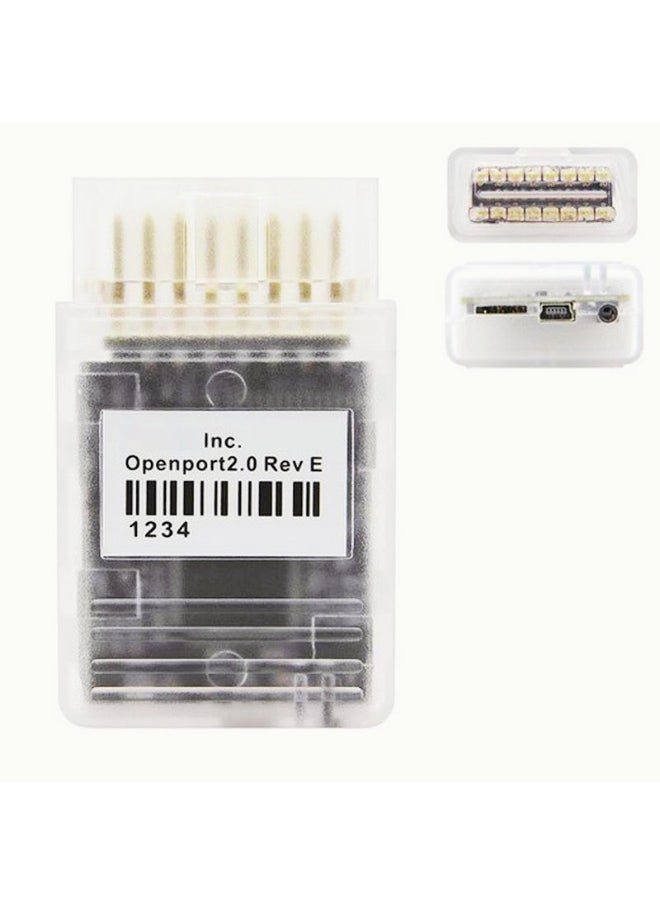Generic - Openport Vci J2534 Passthru Obd2 Programmer For Consult 3 Plus Diagnostic Scan Tool Software Version 75.15 Install Support - Image 1