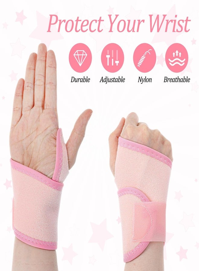 Thrymme 4 Pack Youth Wrist Brace, Adjustable Compression Wrist Supports for Children Pain Relief, Stabilizer for Basketball, Weightlifting, Tennis & Daily Activities, Fits Teens to Adults - Image 5
