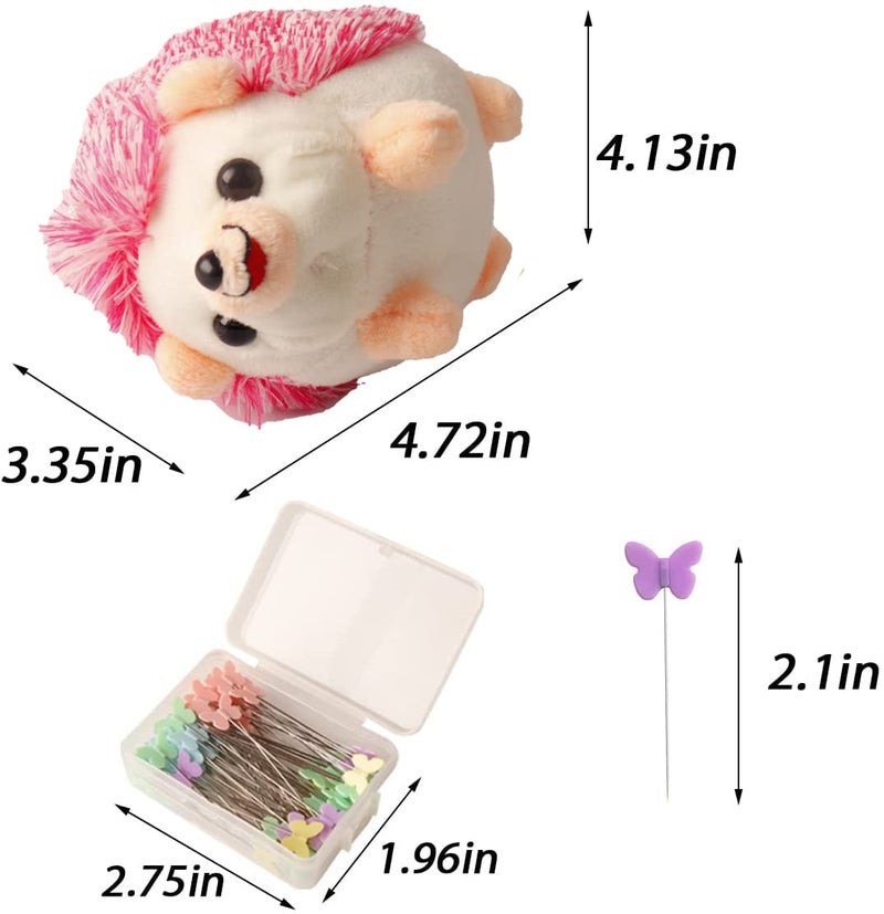 Cicitoywo Hedgehog Shape Pin Cushion  Cute Pincushions Sewing Kit Accessories Supplies Cicitoy001 Cicitoy001 - Image 5