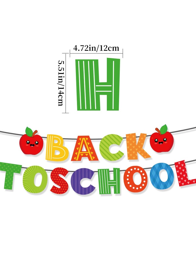 Tanwer Back to school season flag raising   opening ceremony   classroom decoration kindergarten arrangement balloons - Image 2