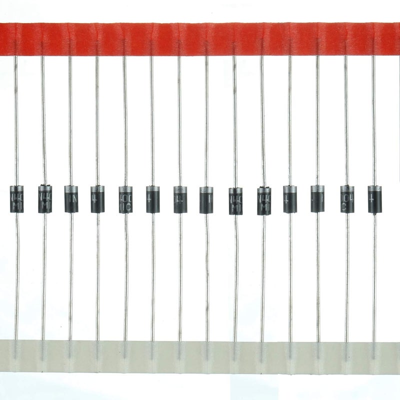 BOJACK 10 Values 300 pcs Rectifier Diodes 1N4001 1N4002 1N4003 1N4004 1N4005 1N4006 1N4007 Schottky Diodes 1N5817 1N5818 1N5819 Assortment Kit - Image 5
