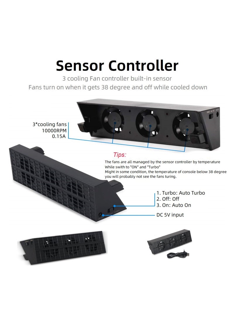 Turbo Cooling Fan for PS4 Slim Console  - Image 3