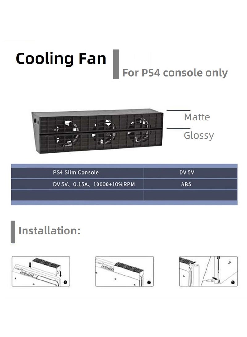 Turbo Cooling Fan for PS4 Slim Console  - Image 5