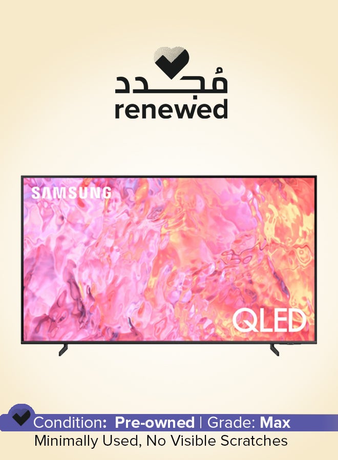 Samsung Renewed - 50-Inch Smart QLED TV - 4K 50Q60C Black - Image 1