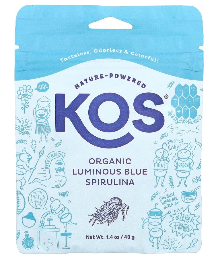 Organic Luminous Blue Spirulina Powder 1.4 oz (40 g)