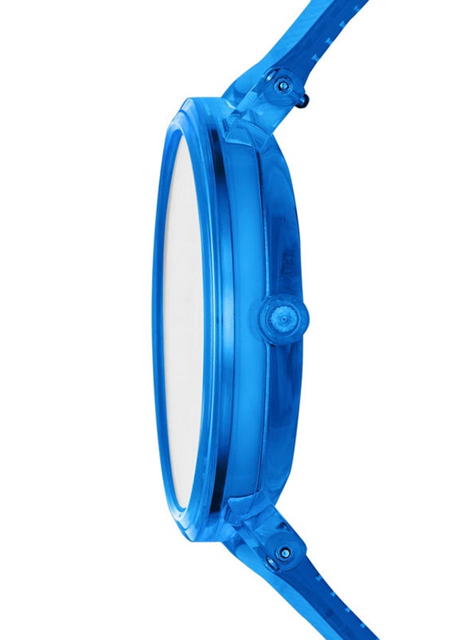 Men's Analog Round Shape Polyurethane Wrist Watch SKW6602 - 41 Mm
