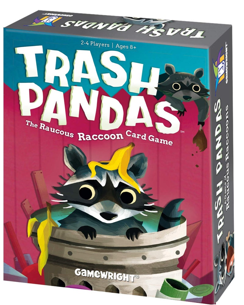 Gamewright - Trash Pandas - The Raucous Raccoon Push-Your-Luck Card Game, Ages 8+, 2-4 Players - Image 2