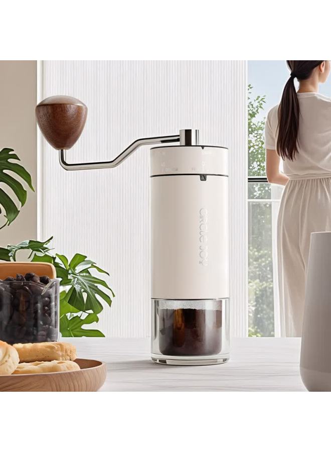 CircleJoy Circle Joy Portable Car Camping Handheld Italian Espresso Semi-automatic High-pressure Manual Coffee Maker With Wooden Frame Set - Image 3