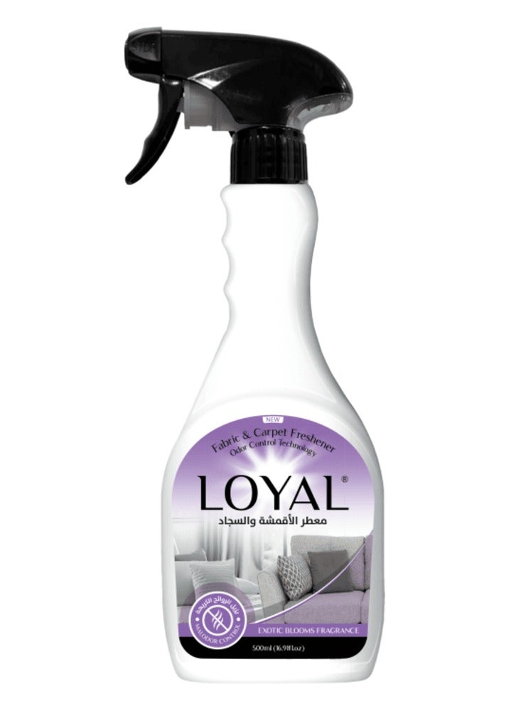 loyal Fabric & Carpet Freshener Exotic Blooms Fragrance 500 ml - Image 1