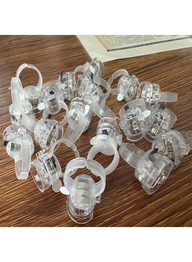 Ring Accessories Cartoon Soft Rubber Finger Light Led Flash Finger Ring Small Light Accessories-Color:Glow Ring  - Image 2