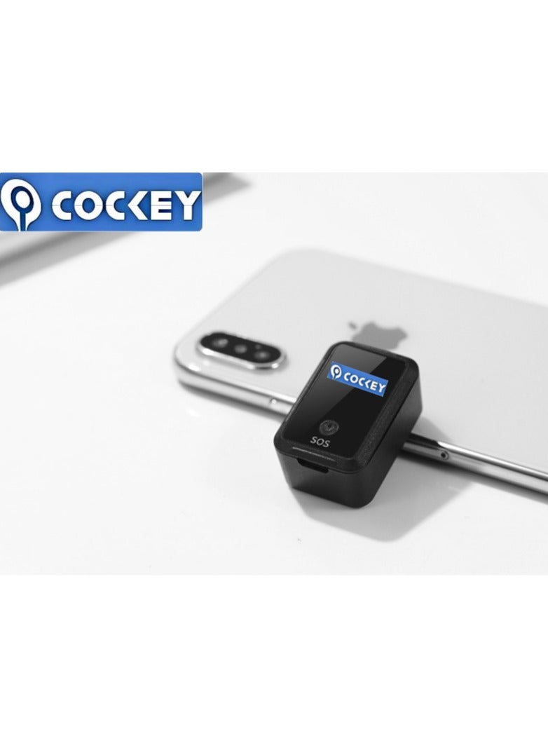 كوكي CY-02 جهاز تتبع GPS صغير مع زر الطوارئ SOS -تحديد المواقع بدقة والإنذار الفوري لتعقب المركبة/الشخص - Image 5