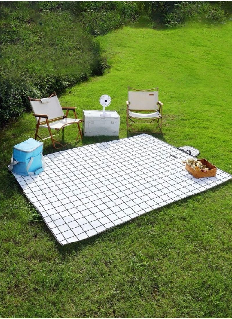 YQbest Oxford Foldable Outdoor Camping Mat Widen Picnic 200cm*150cm  - Image 1