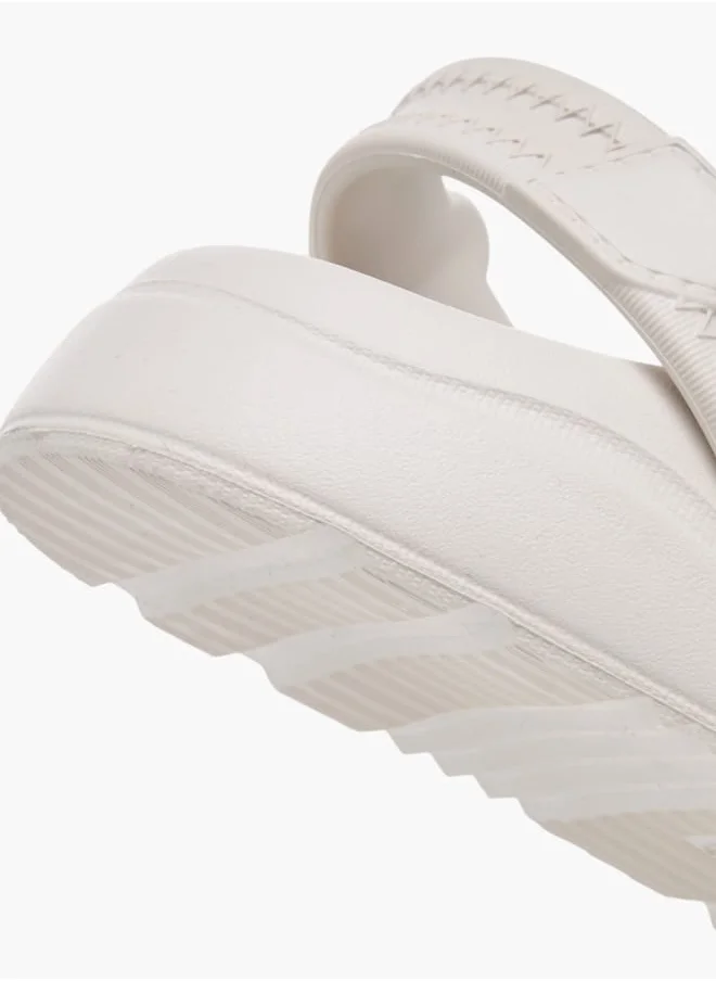 Aqua Boys Solid Clogs With Backstrap