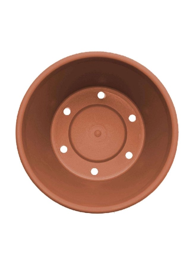 Bloem Tapered Style Weather Resistant Plastic Planter Terracotta 12 Inch 50012C - Image 2