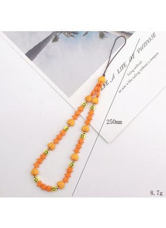 K803 Orange mobile phone chain