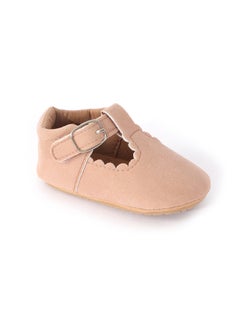 Generic Spring Autumn 0-1 Year Baby Walking Shoes Frosted Apricot 