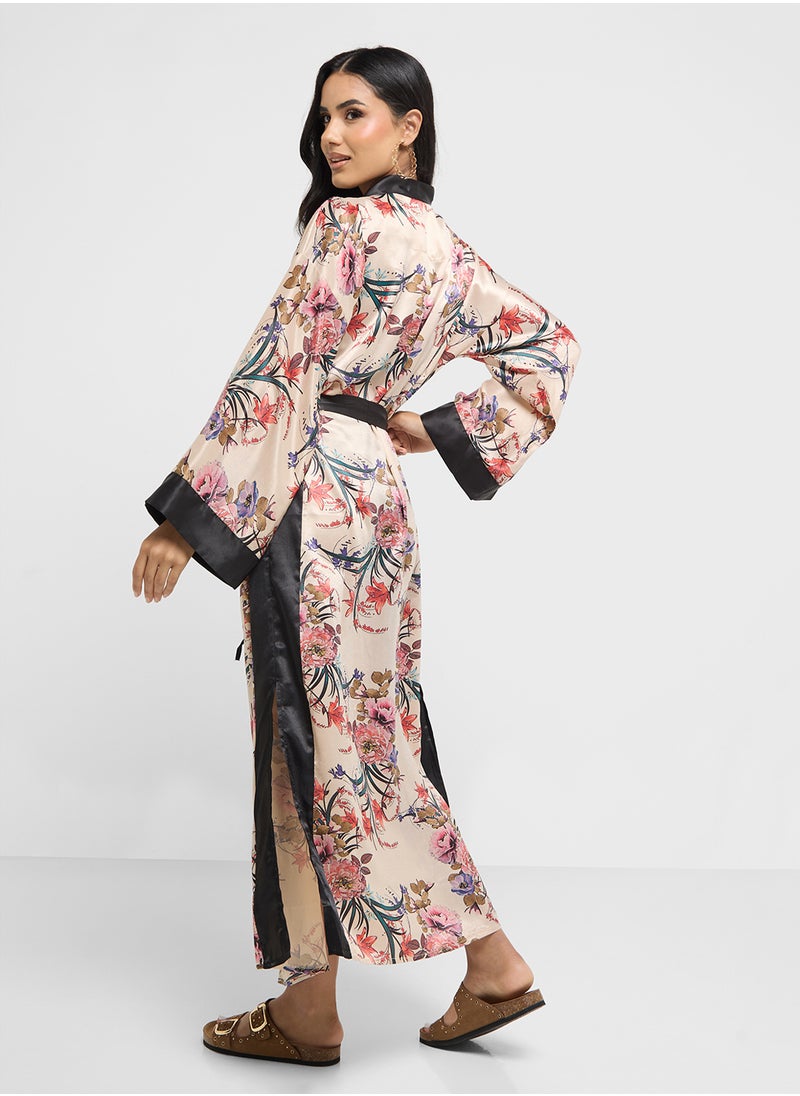 Desert Cove Floral Printed Kimono  - Image 2