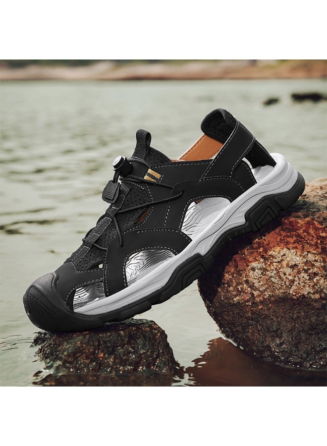 Men Fashion Big Size Summer Sport Sandals Beach Water Hiking Shoes Comfort Breathable Casual Non-slip Indoor Outdoor Sandal - Image 4