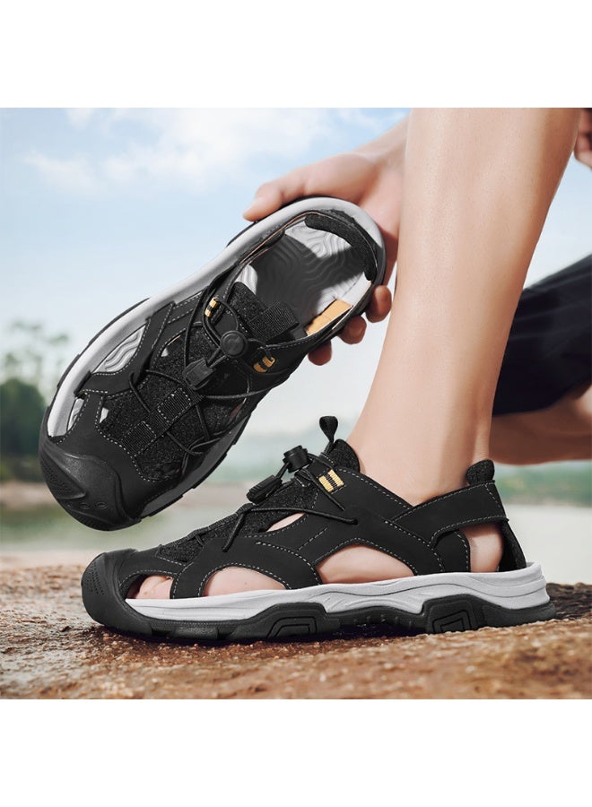 Men Fashion Big Size Summer Sport Sandals Beach Water Hiking Shoes Comfort Breathable Casual Non-slip Indoor Outdoor Sandal - Image 5