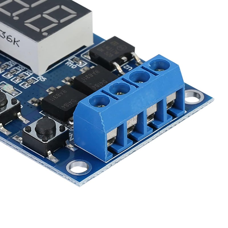 Adjustable Timer Relay Module Reliable Actuator Switch OnOff Delay for Lights Solenoid Valves, 1pc - Image 5