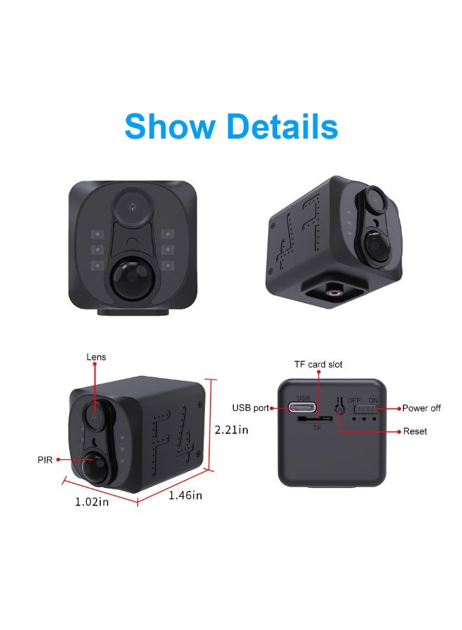 WD22 4MP WiFi Security Camera - 2.5K HD, PIR Human Motion Detection, 140° View, Night Vision, 2-Way Audio, Cloud Storage, Long Battery Life for Indoor/Outdoor Home Security - Image 2