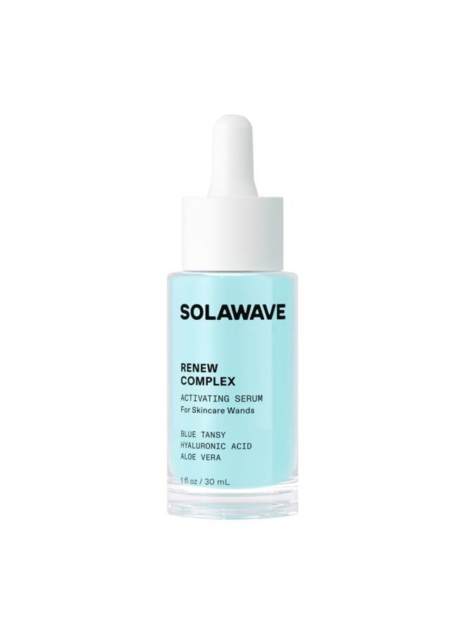 SOLAWAVE Renew Complex Serum for Face and Neck | Boosts the Effects of SolaWave Wand | Red Light Therapy and Microcurrent Toning Device to Reduce Appearance of Wrinkles and Dark Circles | Vegan - Image 1