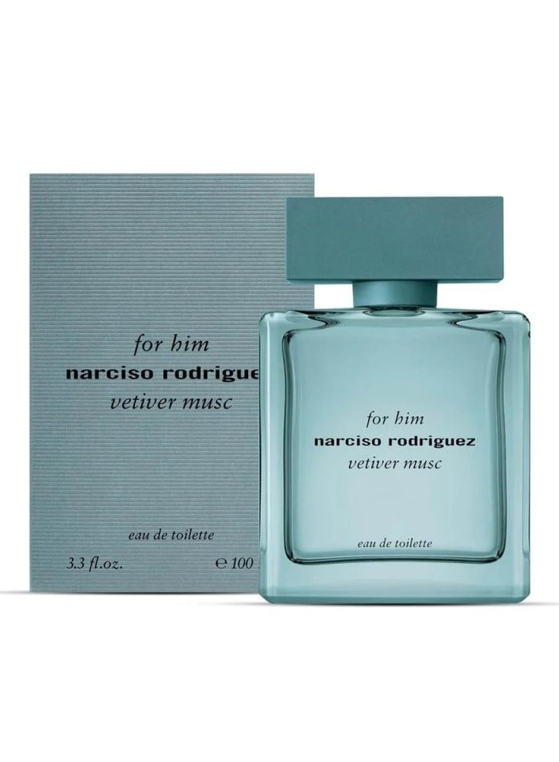 NARFISH Narciso Rodriguez Vetiver Musc Eau De Toilette For Men 100ML - Image 1
