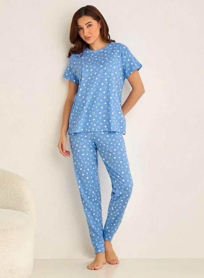 سبلاش فيڤ طقم بيجامة بلوزة وبنطلون