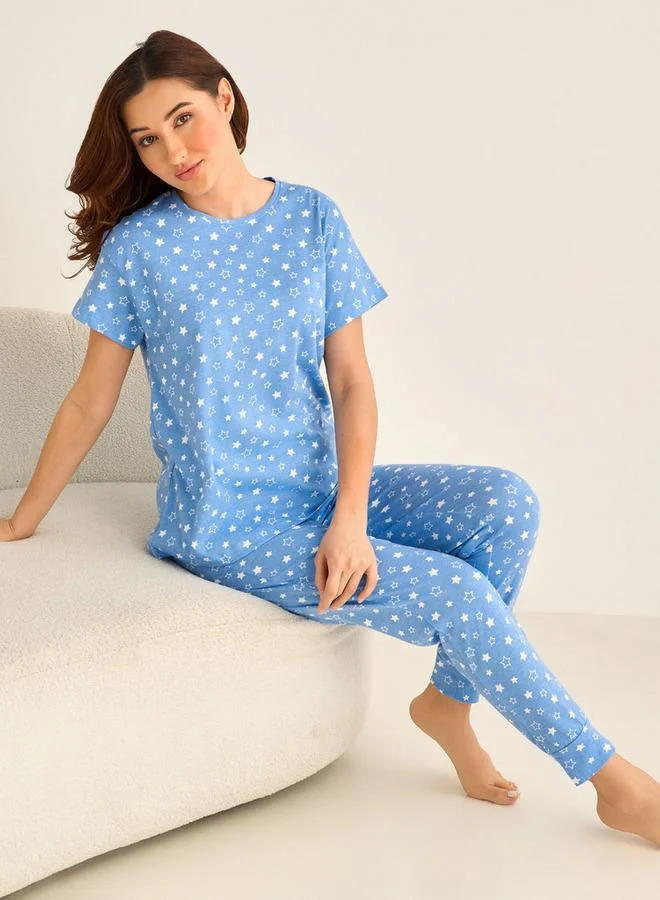 Splash FAV  Pyjama Set Top & Trousers for Women | Best Price UAE