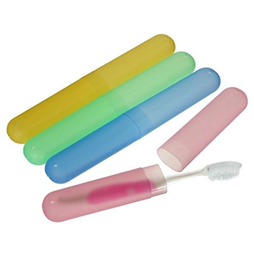 Inditradition Plastic Hygienic Toothbrush Cover (Pack of 5) | Ideal For Home & Travel, Multicolour - Image 5