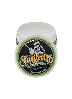 SUAVECITO Pomade Matte (Shinefree) Formula 4 Oz 3 Pack Medium Hold Hair Pomade For Men Low Shine Matte Hair Paste For Natural Texture Hairstyles  - Image 4