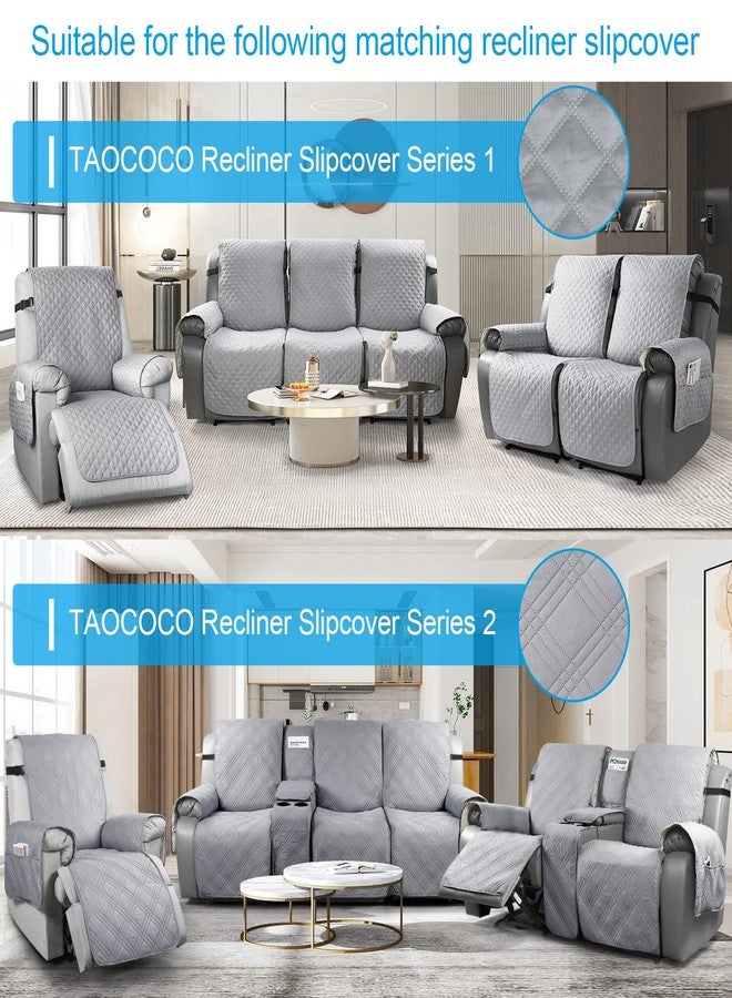 TAOCOCO Non-Slip Buckles for Recliner slipcover (3 Pieces, Black) - Image 4