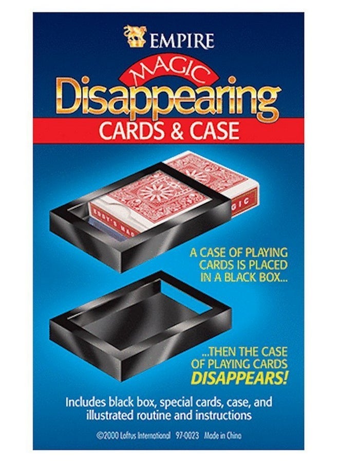 Loftus International - Empire Magic Disappearing Cards & Case Novelty Item - Image 1