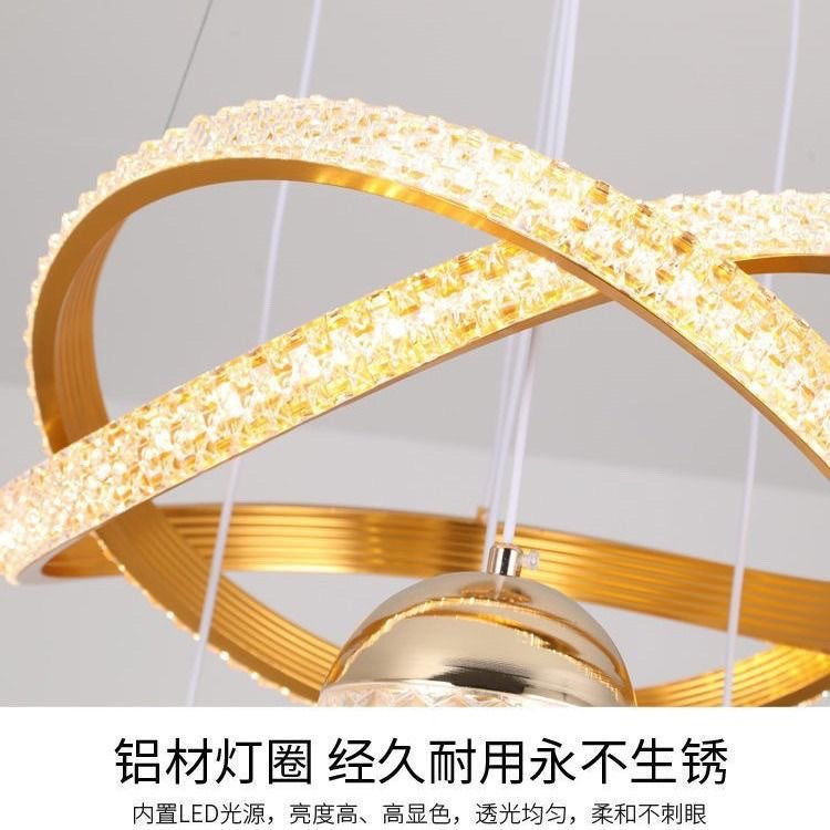 CME Modern Minimalist Restaurant Chandelier - LED Light for Dining Room, Bar, Bedroom & Staircase - Image 4