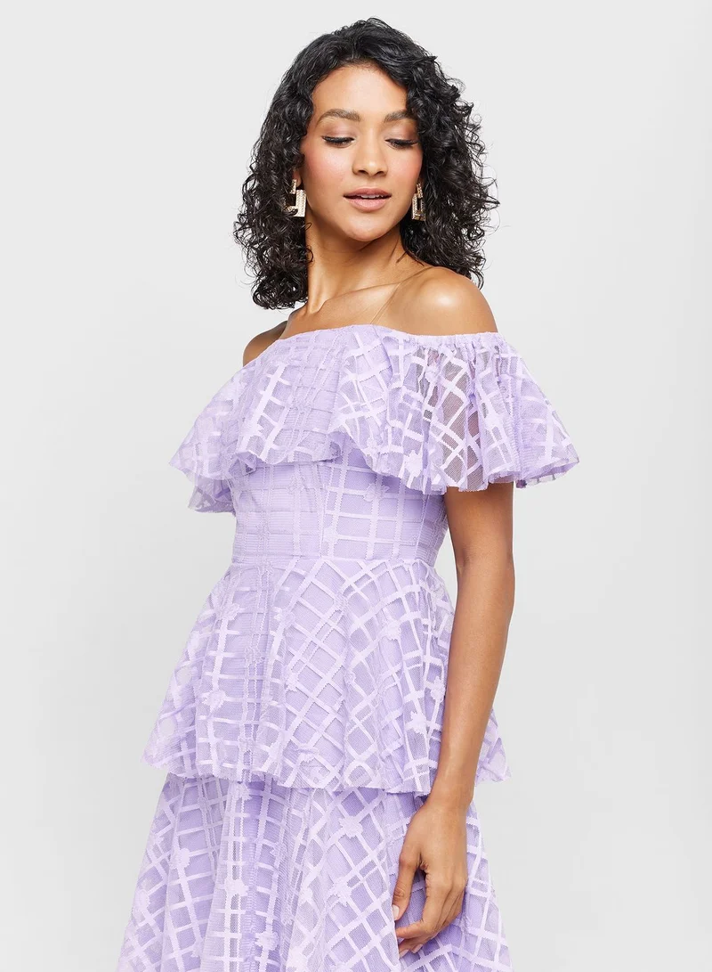 ELLA Tiered Tulle Dress