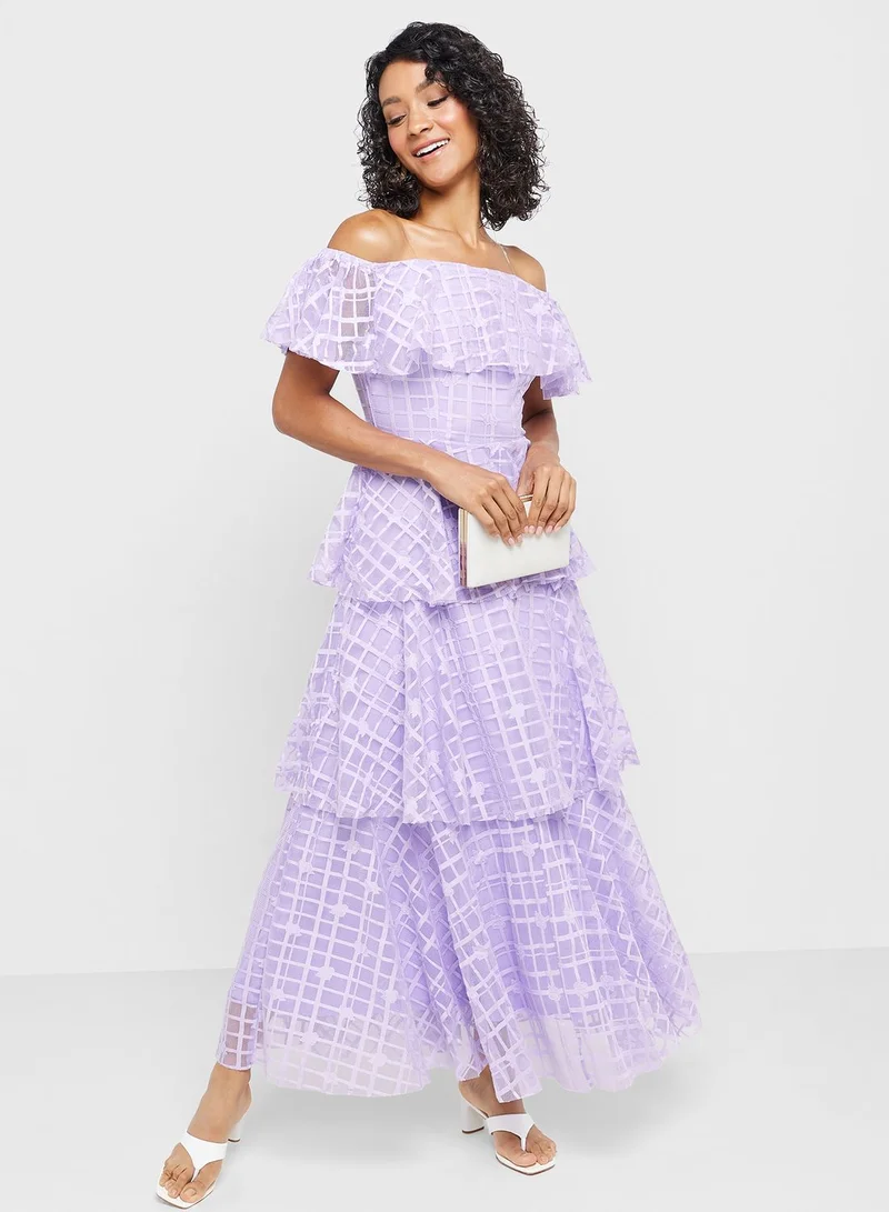 ELLA Tiered Tulle Dress