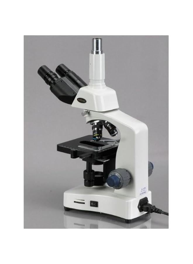 Arabest T340B-LED-5M 40X-2000X Siedentopf Trinocular Compound 3W LED Microscope + 5MP Digital Camera  - Image 4