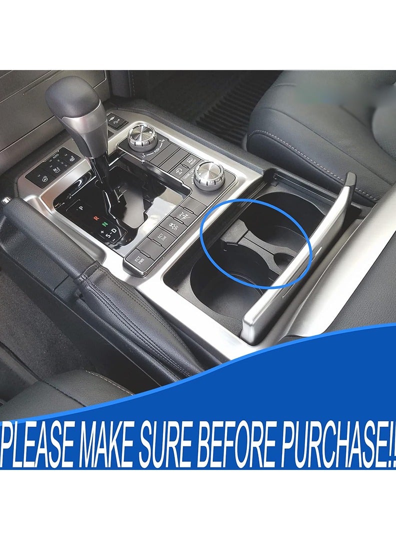 TLAXCA حامل أكواب وحدة التحكم المركزية متوافق مع تويوتا لاند كروزر 2008-2021، لاند كروزر برادو 120 2002-2009 يحل محل 55633-60040 5563360040 - Image 3