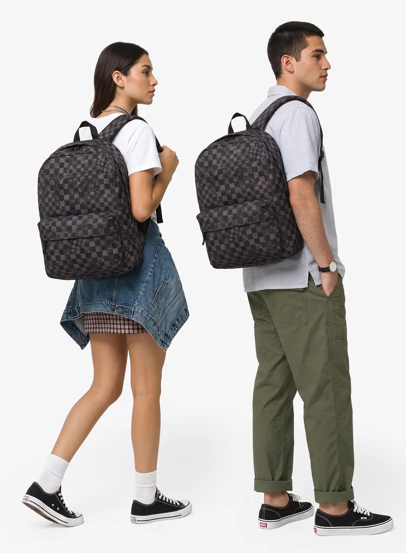 Vans BLACK-ASPHALT Old Skool Flying V Backpack  | Best Price UAE