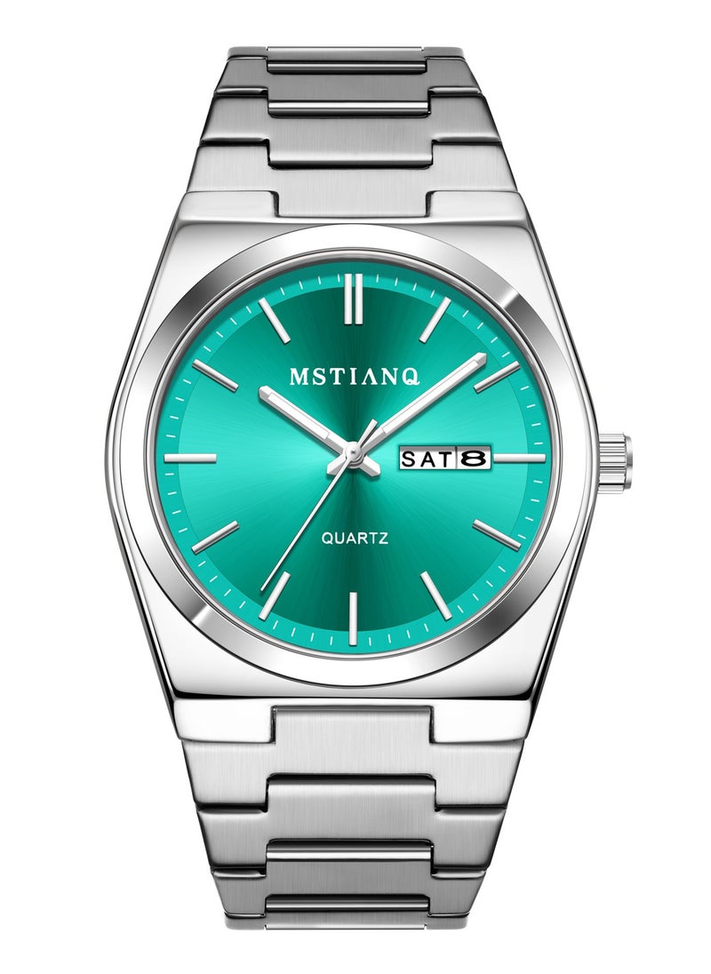 MSTIANQ Watches for Men Stainless Steel Quartz Water-Resistant Men's Watch  - Image 4