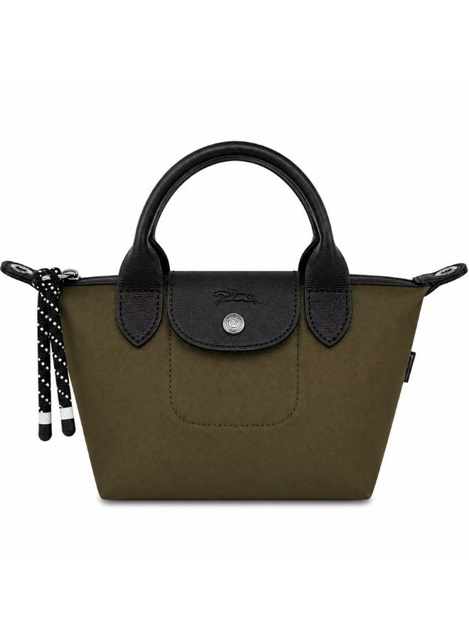 Energy Series Longchamp Large Shoulder Crossbody Bag, Olive Green - Image 1