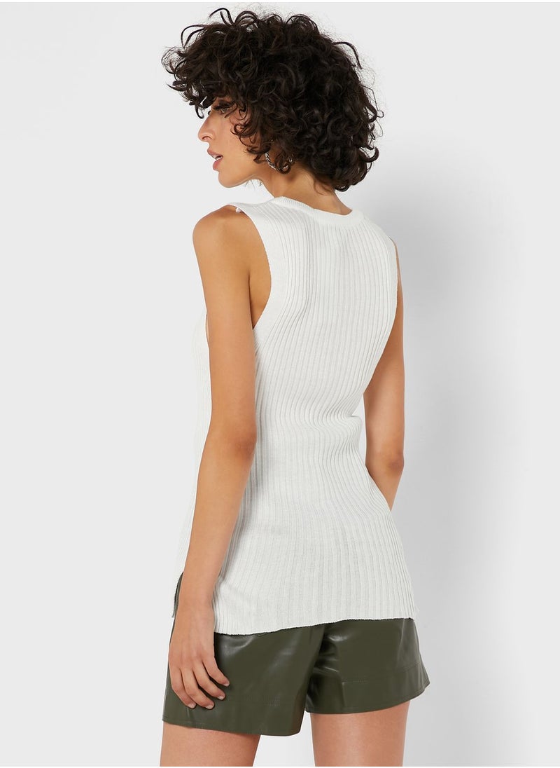 TOPSHOP - Knitted Tank Top - Image 1